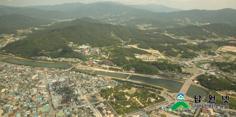 1121산림녹지과-남원시 녹색기반시설 확충을 위한 49억 등  총사업비 85억 예산확보1(남원시 관광지 항공사진.jpg