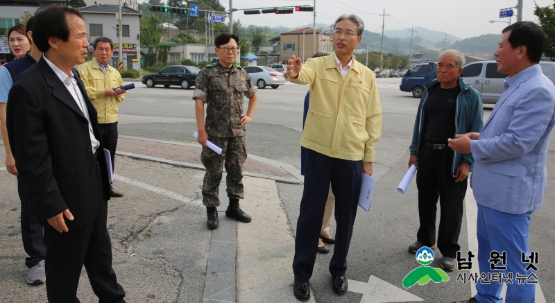 0919 기획실 - 강복대 남원부시장, 주요사업현장 방문 3.JPG