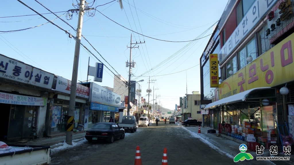 0106 건축과 - 2015년 간판개선 시범사업 선정(간판개선사업이 시행될 인월면 소재지)2.JPG