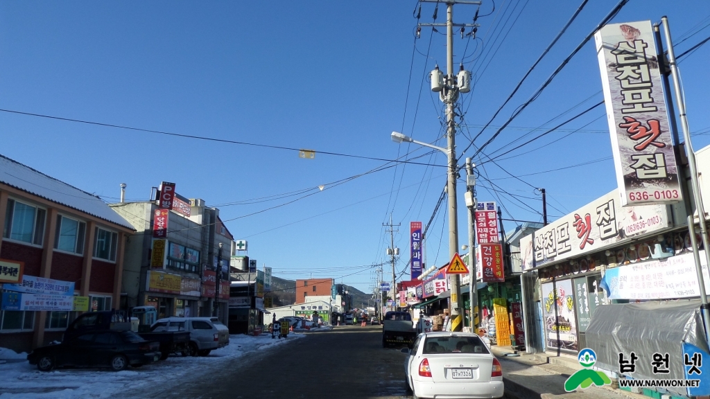 0106 건축과 - 2015년 간판개선 시범사업 선정(간판개선사업이 시행될 인월면 소재지)1.JPG