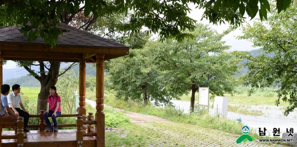 1219 산림과 - 요천강 100리길에 아름다운 숲길을 만든다.JPG
