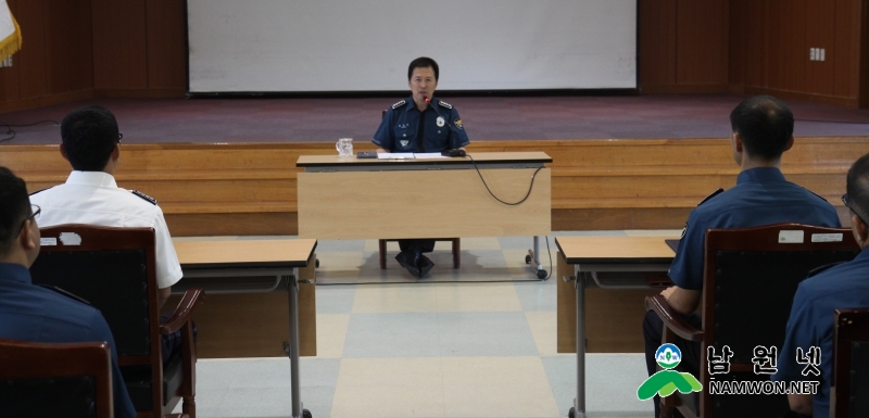 남원서 하반기 정기인사발령 신고식.JPG
