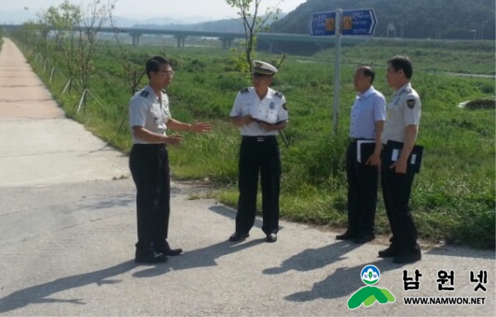 2015.8.17.남원서, 교통사고 현장 점검 안전대책 강구2.jpg